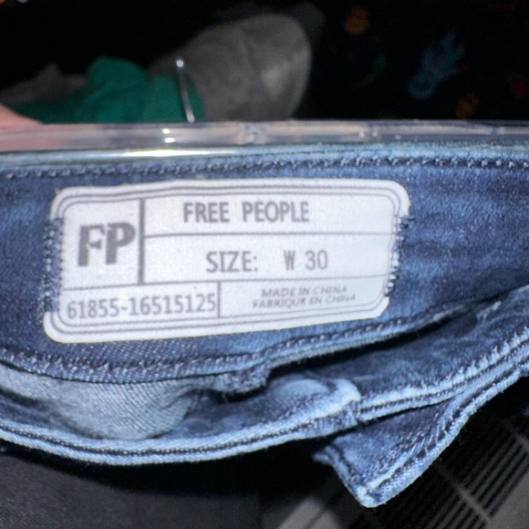 Free People High Waisted Flares - Size 30 - Picture 5 of 6